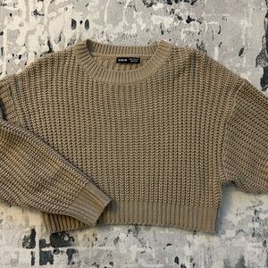 Tan Knit Sweater
